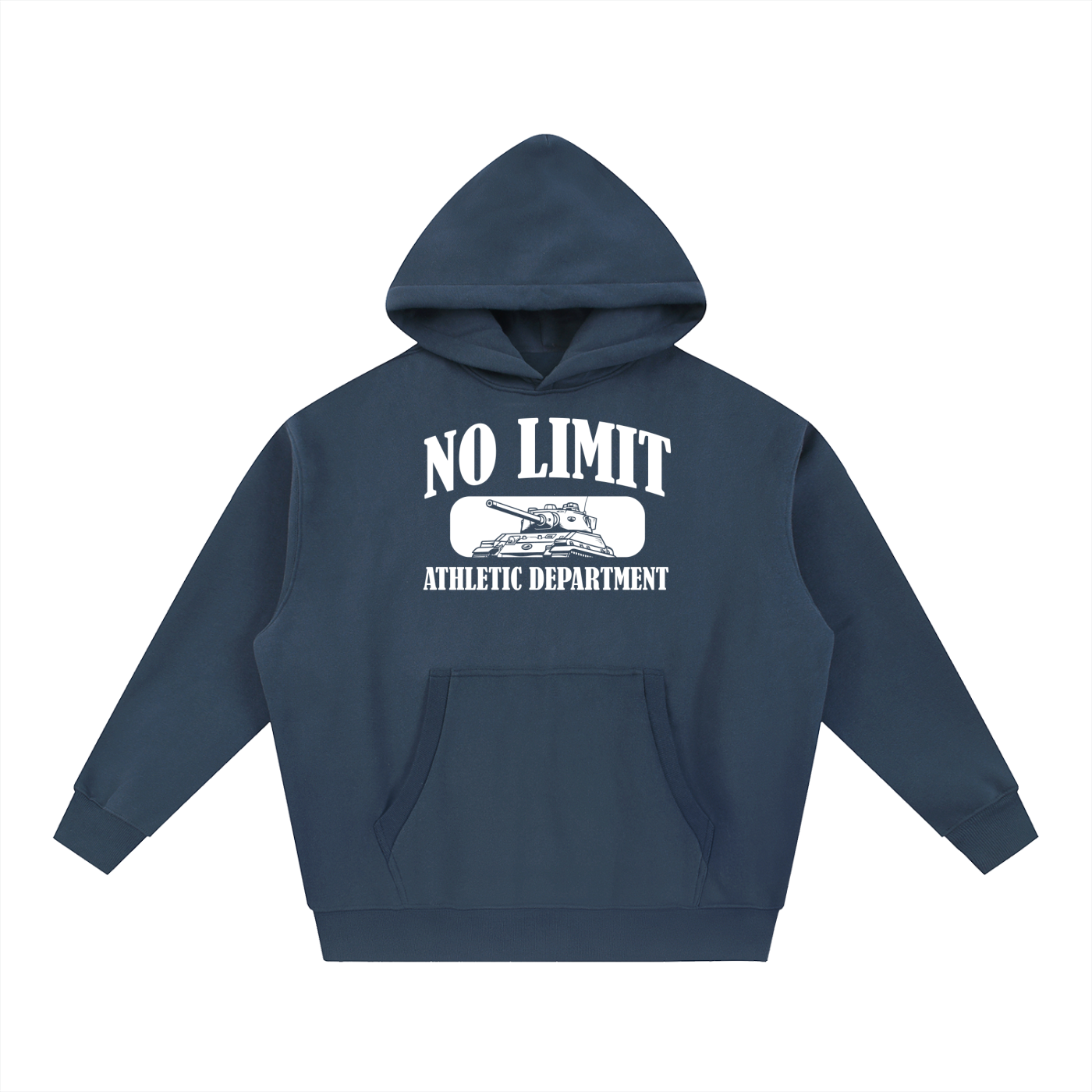 Essential Oversized Boxy Fit Fleece Hoodie