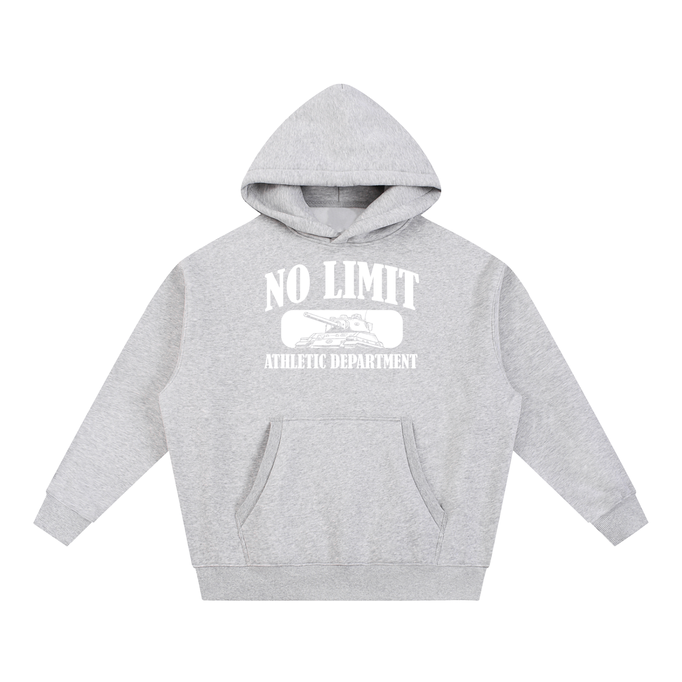 Essential Oversized Boxy Fit Fleece Hoodie