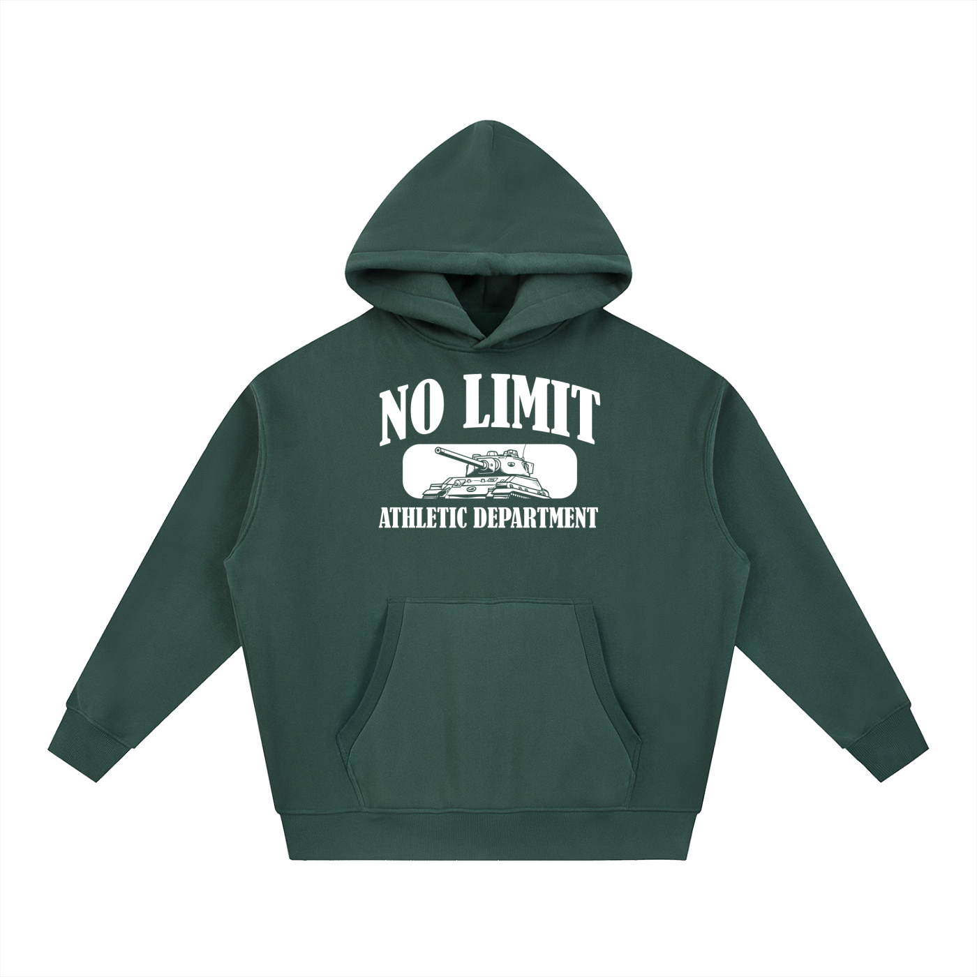 Essential Oversized Boxy Fit Fleece Hoodie