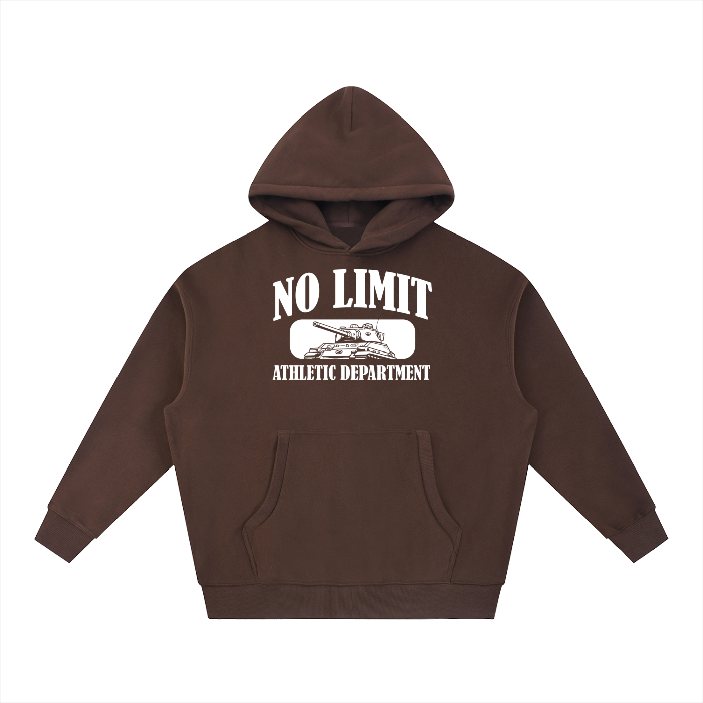 Essential Oversized Boxy Fit Fleece Hoodie