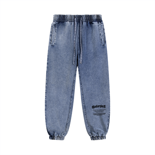 Snow Wash Jogged Sweatpants