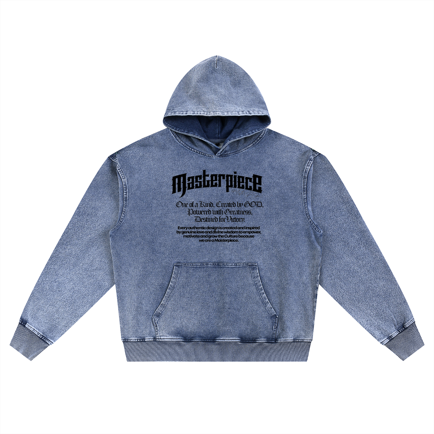 Snow Wash Oversized Hoodie