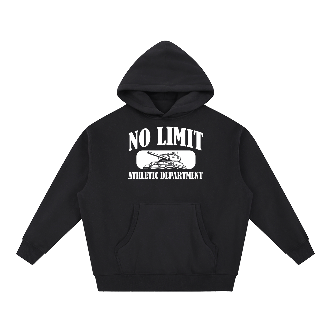 Essential Oversized Boxy Fit Fleece Hoodie