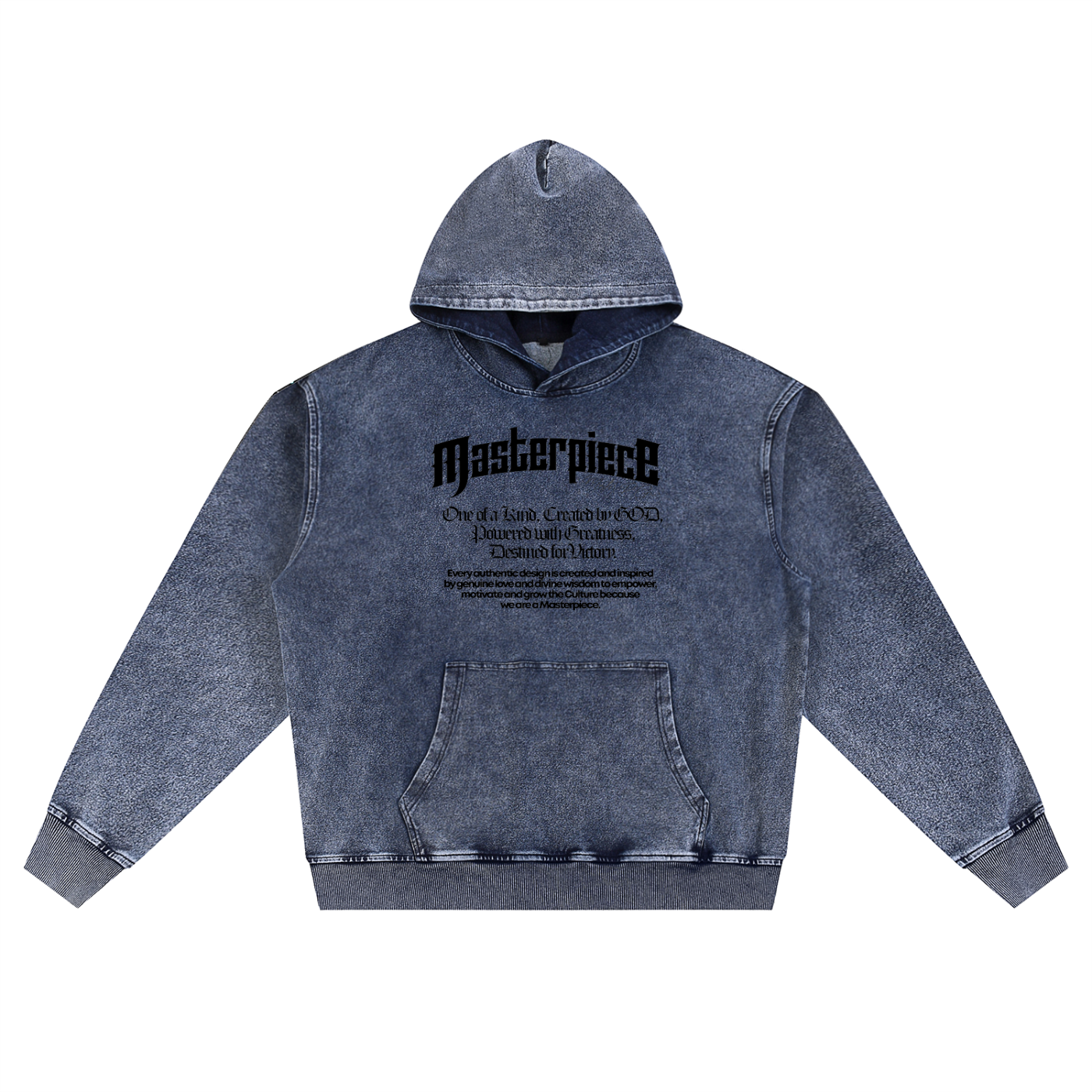Snow Wash Oversized Hoodie